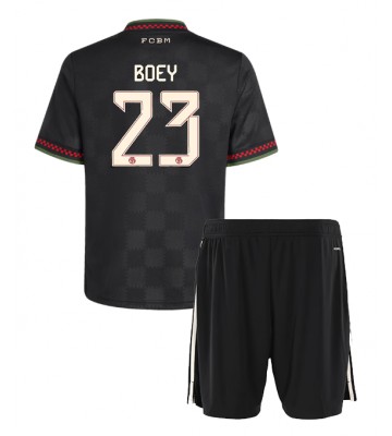 Bayern Munich Sacha Boey #23 Tredjetrøje Børn 2025-26 Kortærmet (+ Korte bukser)